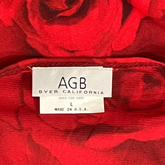 AGB Rose Blouse Size L - Picture 5 of 5